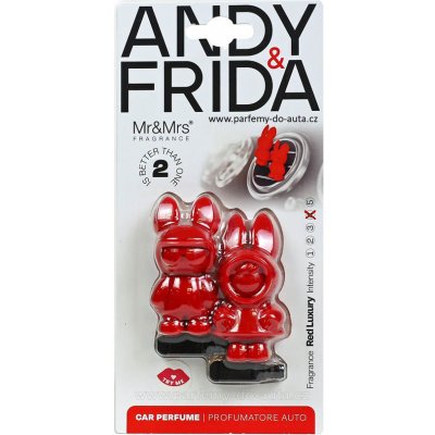 Mr&Mrs Fragrance Andy & Frida Red Luxury – Sleviste.cz