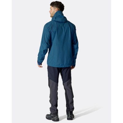 Rab Downpour Mountain Jacket Tempest Blue – Zboží Dáma