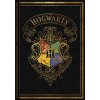 Poznámkový blok Merch Blok A5 Harry Potter Colourful čierný