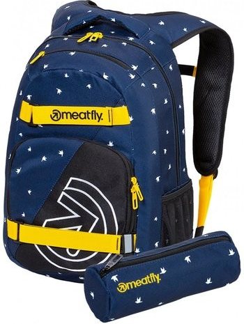 Meatfly Exile 5 i birds 24 l dark navy