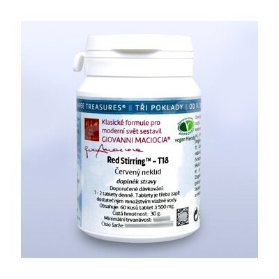 Giovanni Maciocia T18 Červený neklid- Red Stirring 60 tablet – Hledejceny.cz