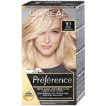 L'Oréal Préférence 9.1 Oslo Velmi světlá popelavá blond – Hledejceny.cz