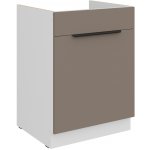 Stolarz-Lempert Kuchyňská skříňka Aria TA-WH - dolní 60 ZL 1S dřezová PREMIUM BOX – Sleviste.cz