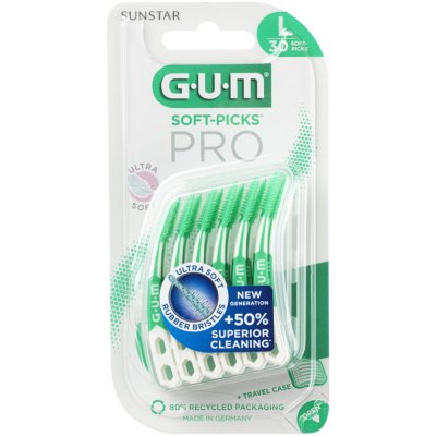 G.U.M Soft-Picks PRO Mezizubní kartáčky Large v blistru 30 ks – Sleviste.cz