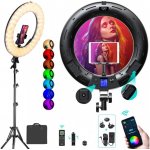 Weelite 18" RGB barevný ring light Weeylite WE-10 – Zboží Živě