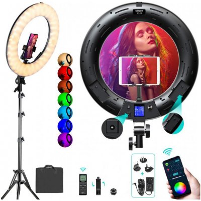 Weelite 18" RGB barevný ring light Weeylite WE-10 – Zbozi.Blesk.cz