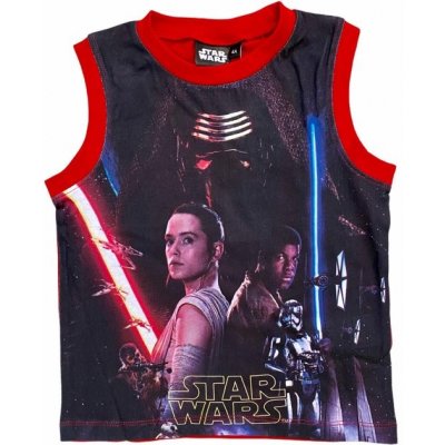 Sun City dětské tílko Star Wars Finn bavlna červené – Zboží Dáma