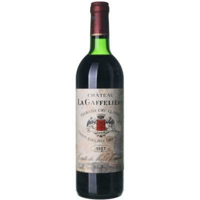 Château La Gaffelière Saint-Emilion Grand Cru suché červené 1987 0,75 l (holá láhev) – Hledejceny.cz