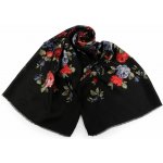 dámský letní barevný sátek v motivu růže tmavě modrá – Zboží Mobilmania