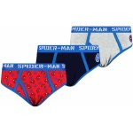 Frogies chlapecké slipy Spiderman 3ks černá modrá šedá červená vícebarevná – Zboží Dáma