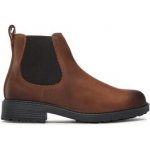 Clarks kotníková obuv s elastickým prvkem Orinoco2 Lane 261747824 Brown Snuff – Hledejceny.cz