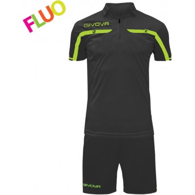 Givova Kit Director tmavě šedá / neonová zelená – Zboží Dáma