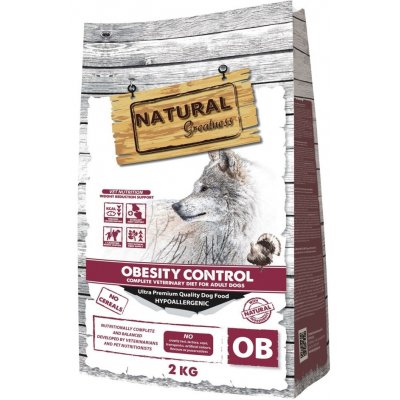 Natura greatness Natural Greatness OBESITY CONTROL veterinární dieta Velikost balení: 2kg