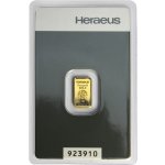 Heraeus zlatý slitek 1 g – Sleviste.cz