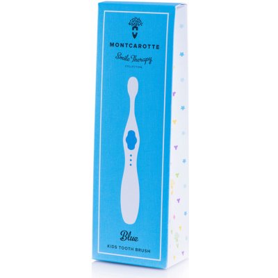 Montcarotte Blue Kids ToothbrushDětský zubní kartáček modré barvy