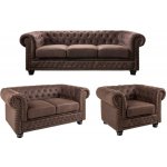 Interior DE Chesterfield Vintage 3+2+1 SET-CHESTVINT – Zboží Dáma