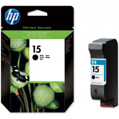 HP 15 originální inkoustová kazeta černá C6615DE – Hledejceny.cz