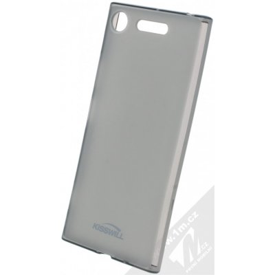 Kisswill TPU čiré Sony G8342 Xperia XZ1 černé – Zboží Živě