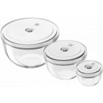 Zwilling Sada vakuovacích nerezových mís Fresh & Save 12 / 18 / 24 cm 3 ks – Hledejceny.cz
