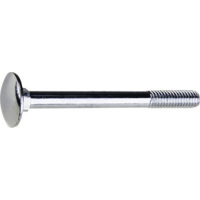 Šroub vratový M6x16, plochá široká půlkulatá hlava pevnost 4,8, zinek bílý, 200ks – Hledejceny.cz