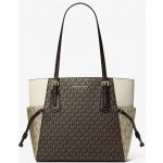 Michael Kors metalická dámská velká kabelka Voyager hnědá – Hledejceny.cz
