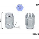Kolová matice M12x1,5 kužel zavřená, klíč 19, D6P, výška 35 mm | Zboží Auto
