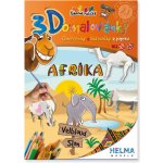 3D omalovánky Afrika Slon velbloudafrika 142743 – Zboží Mobilmania