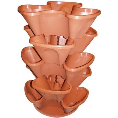 DK plast Závěsná kaskáda 5 dílná 35 cm mix barev – Zboží Dáma