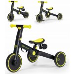 Kinderkraft 4TRIKE Černá Žlutá – Zboží Mobilmania