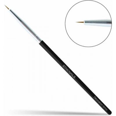 Starnails Štětec na Nail Art Nylon Decoration 5mm – Zboží Dáma