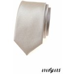 Avantgard Kravata Slim Lux 571-22308 ivory/stříbrná – Zboží Dáma