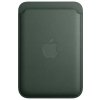 Pouzdro a kryt na mobilní telefon Apple Apple FineWoven peněženka s MagSafe iPhone, listově zelené MT273ZM/A