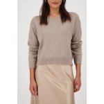 MONARI VERONA dámský svetr moccha s lurexem – Zboží Dáma