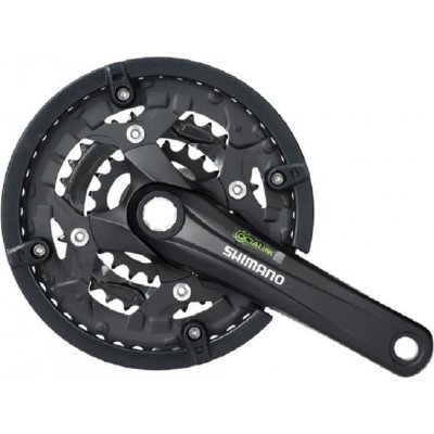 SHIMANO kliky s převodníkem - ALIVIO T4010 175mm 44/32/22 - černá