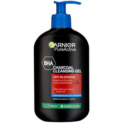 Garnier Pure Active Charcoal čisticí gel proti černým tečkám 250 ml – Zbozi.Blesk.cz