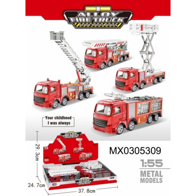 Siku Blister požární vozidlo Unimog měřítko 1:87