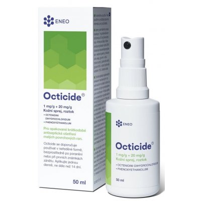 OCTICIDE DRM 1MG/G+20MG/G DRM SPR SOL 1X50ML – Zboží Dáma