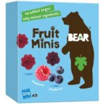 BEAR Minis ovocné malina a borůvka 5x 20 g – Zboží Dáma