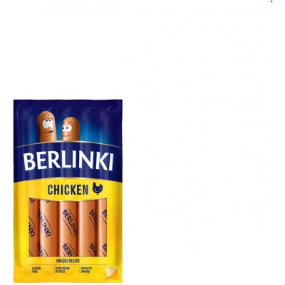 Morliny Párky berlinki kuřecí 250 g – Zboží Dáma