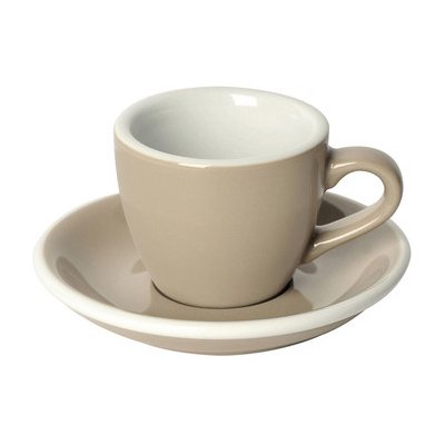 Loveramics Egg Espresso Cup and Saucer Taupe 80 ml – Hledejceny.cz