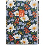 David Lamino A5 Denní 2026 Květiny – Sleviste.cz