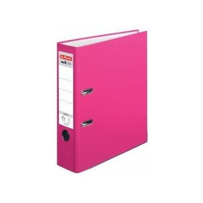 Herlitz - Pořadač A4 8 cm růžový – Zboží Živě