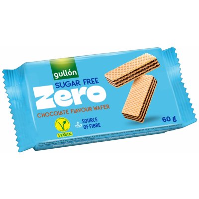 Gullón Oplatky s čokoládovou příchutí bez cukru 60 g – Sleviste.cz