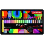 Stabilo Pen 68 Max 20ks Artyv kovové krabičce – Zboží Živě