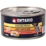 Ontario Junior Chicken Pieces + Cartilage 6 x 200 g – Hledejceny.cz