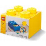 LEGO® Úložný box 250 x 252 x 181 s šuplíkem žlutá – Sleviste.cz