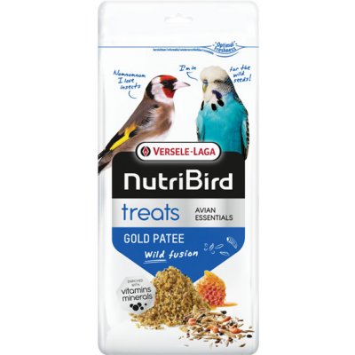 Versele-Laga Nutribird Treats Gold Patee Wild Fusion 250g – Zboží Mobilmania