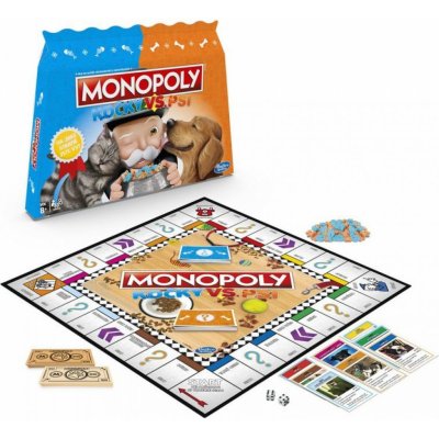 Hasbro Monopoly Kočky a psi