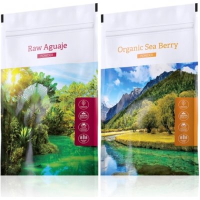 Energy Raw Aguaje caps 120 kapslí + Organic Sea Berry powder 100 g – Hledejceny.cz