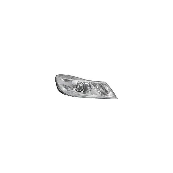 Přední světlomet Světlo XENON ŠKODA OCTAVIA II Facelift XENON - pravé přední